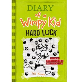 ABRAMS BOOKS DIARY OF A WIMPY KID 8 HARD LUCK HB KINNEY