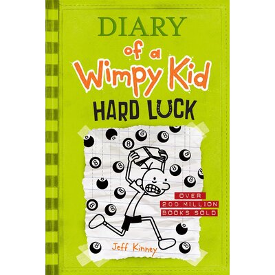 ABRAMS BOOKS DIARY OF A WIMPY KID 8 HARD LUCK HB KINNEY