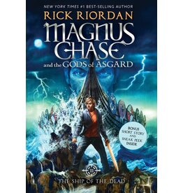 DISNEY HYPERION MAGNUS CHASE & GODS OF ASGARD 3 SHIP OF DEAD PB RIORDAN