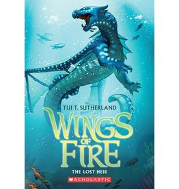 SCHOLASTIC PRESS WINGS OF FIRE 2 LOST HEIR PB SUTHERLAND