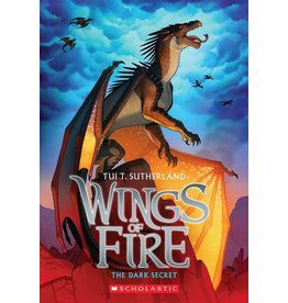 SCHOLASTIC PRESS WINGS OF FIRE 4 DARK SECRET PB SUTHERLAND