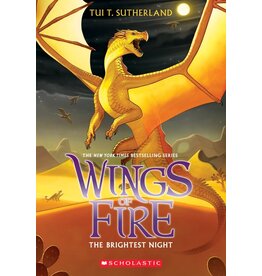 SCHOLASTIC PRESS WINGS OF FIRE 5 BRIGHTEST NIGHT PB SUTHERLAND