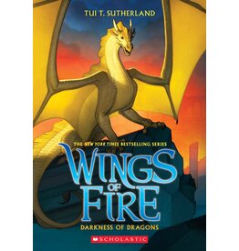 SCHOLASTIC PRESS WINGS OF FIRE 10 DARKNESS OF DRAGONS PB SUTHERLAND