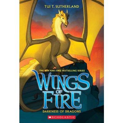 SCHOLASTIC PRESS WINGS OF FIRE 10 DARKNESS OF DRAGONS PB SUTHERLAND