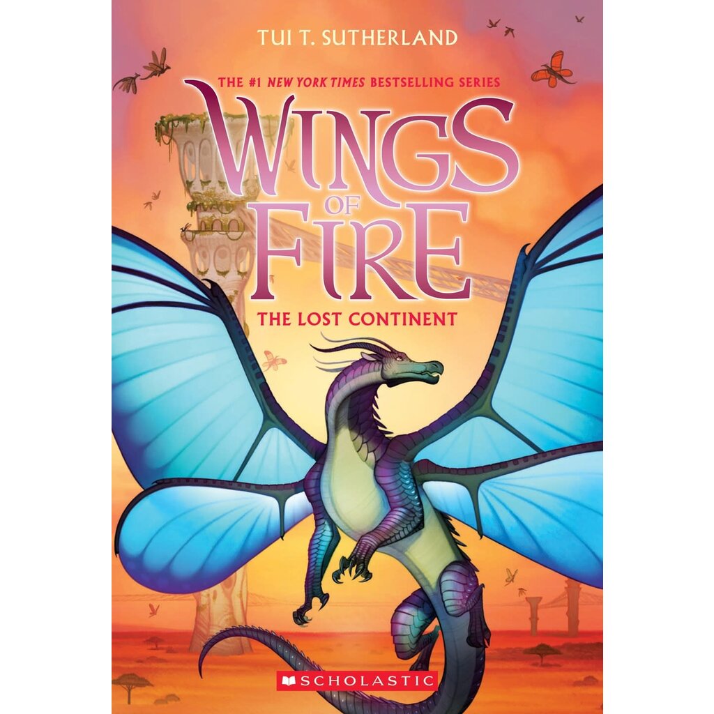 SCHOLASTIC PRESS WINGS OF FIRE 11 LOST CONTINENT PB SUTHERLAND