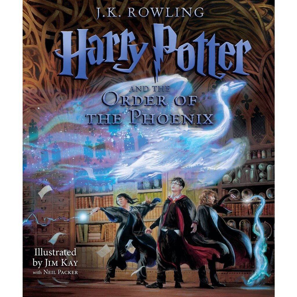 SCHOLASTIC HARRY POTTER 5 ORDER OF PHOENIX ILLUSTRATED HB ROWLING