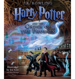 SCHOLASTIC HARRY POTTER 5 ORDER OF PHOENIX ILLUSTRATED HB ROWLING
