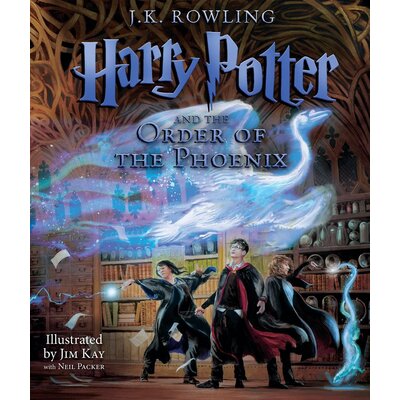 SCHOLASTIC HARRY POTTER 5 ORDER OF PHOENIX ILLUSTRATED HB ROWLING