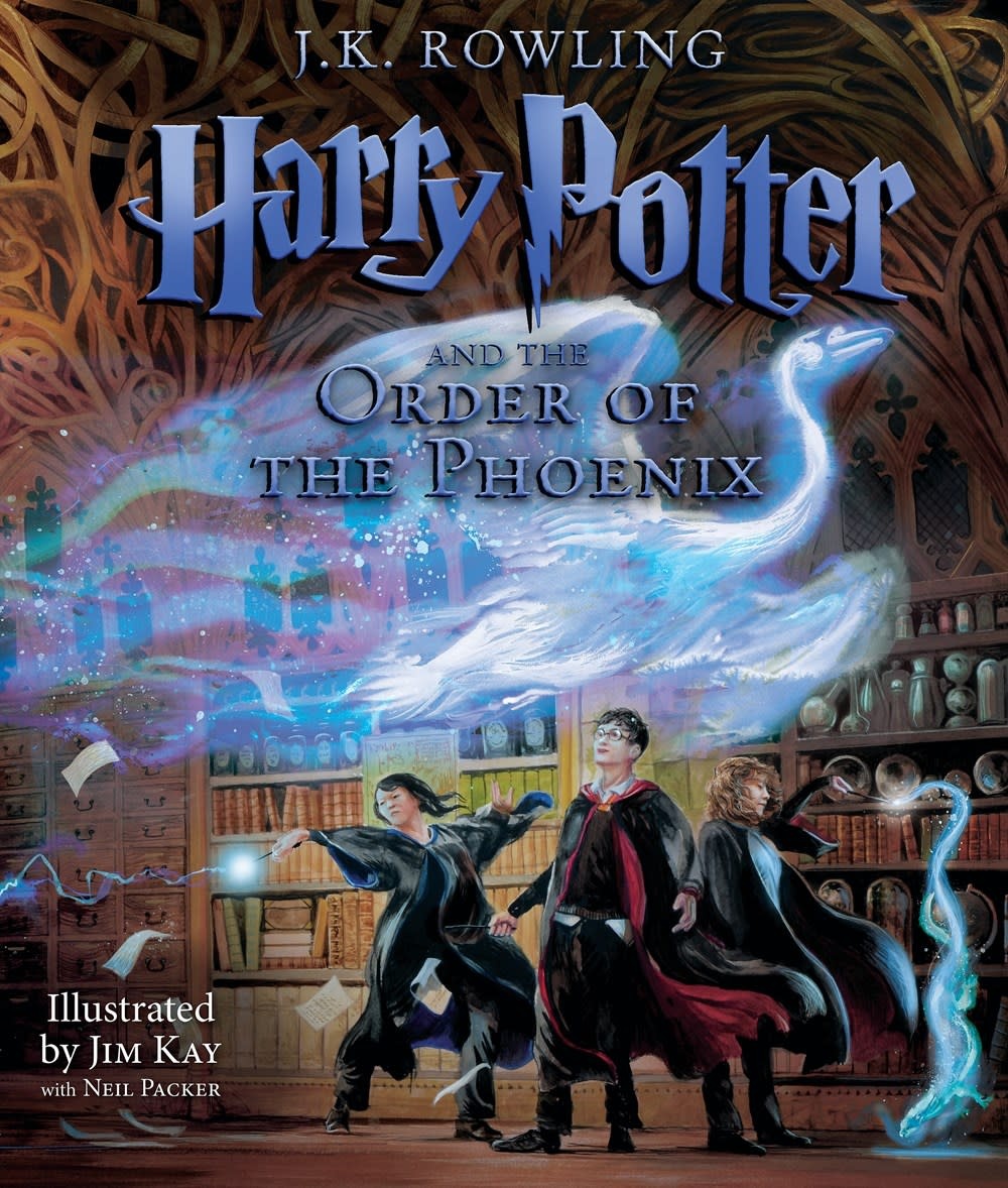 HARRY POTTER 5 ORDER OF PHOENIX ILLUSTRATED HB ROWLING