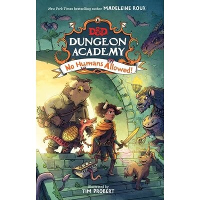 HARPERCOLLINS PUBLISHING DUNGEON ACADEMY 1 NO HUMANS ALLOWED HB ROUX