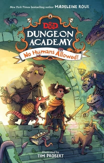DUNGEON ACADEMY 1 NO HUMANS ALLOWED HB ROUX
