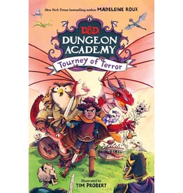 HARPERCOLLINS PUBLISHING DUNGEON ACADEMY 2 TOURNEY OF TERROR HB ROUX
