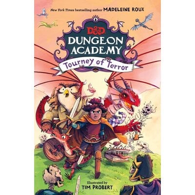 HARPERCOLLINS PUBLISHING DUNGEON ACADEMY 2 TOURNEY OF TERROR HB ROUX