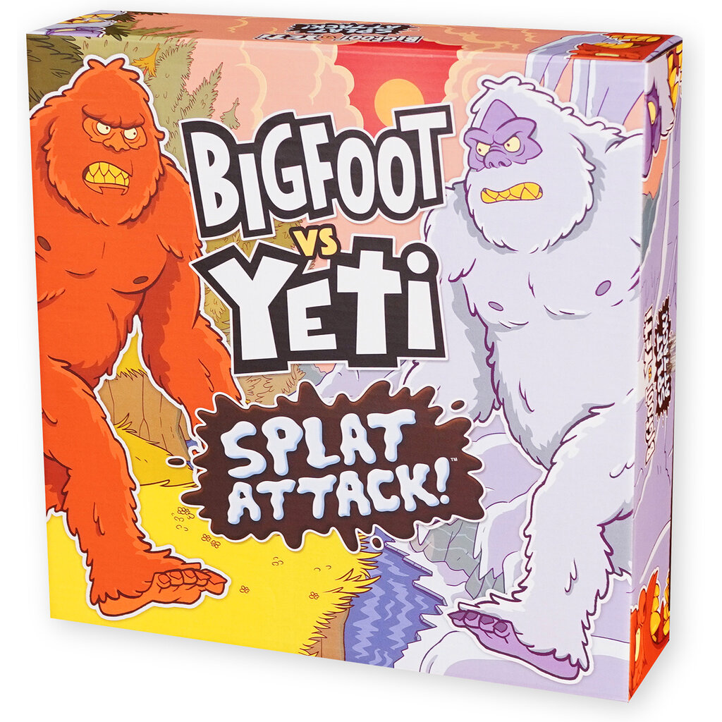 THE GOOD GAME COMPANY BIG FOOT VS YETI SPLAT ATTACK!