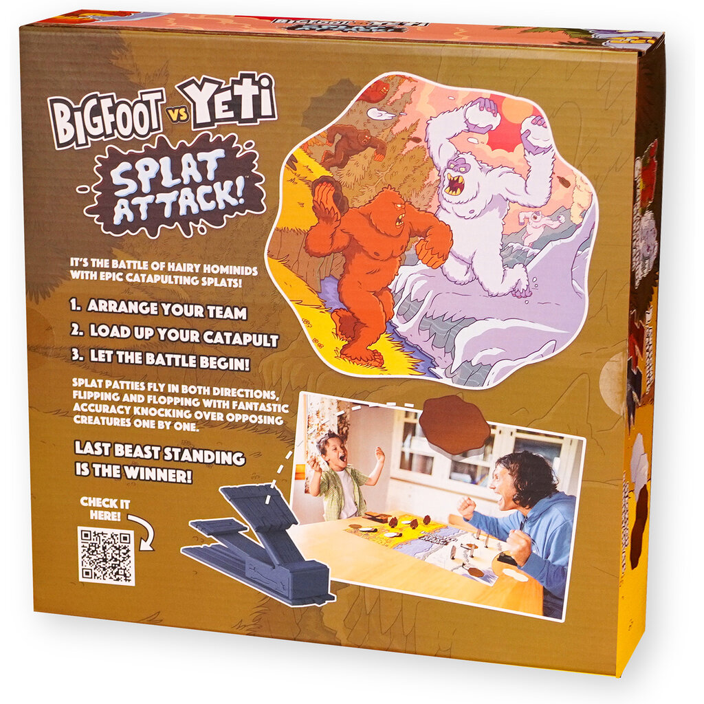 THE GOOD GAME COMPANY BIG FOOT VS YETI SPLAT ATTACK!
