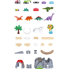 HAPE DINOSAUR RAILWAY ADVENTURE SET