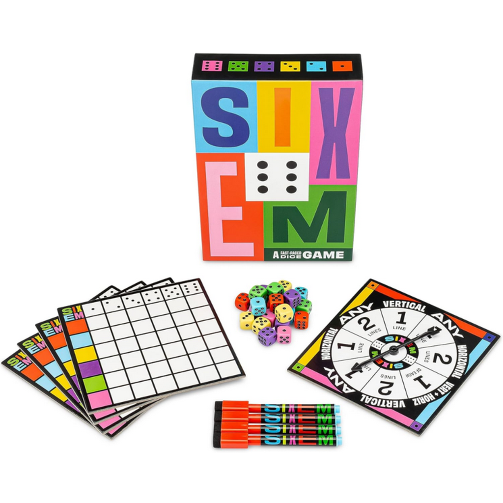 HOOTENANNY SIXEM DICE GAME