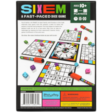 HOOTENANNY SIXEM DICE GAME