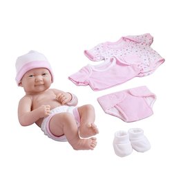 J C TOYS GROUP LA NEWBORN LAYETTE SET