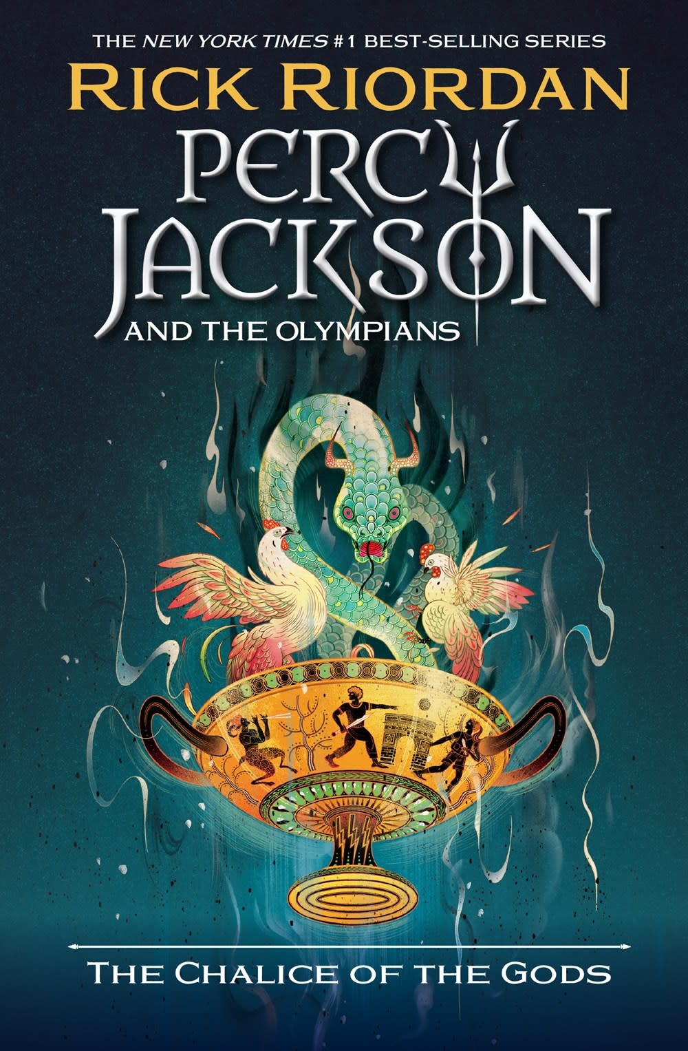 PERCY JACKSON OLYMPIANS 6 CHALICE OF GODS HB RIORDAN*