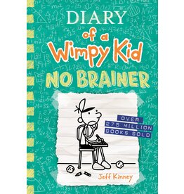 HARRY N ABRAMS DIARY OF A WIMPY KID 18 NO BRAINER HB KINNEY