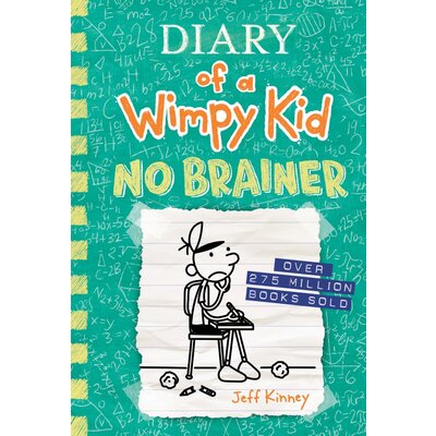 HARRY N ABRAMS DIARY OF A WIMPY KID 18 NO BRAINER HB KINNEY