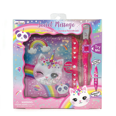 HOT FOCUS CATICORN SECRET MESSAGE SET