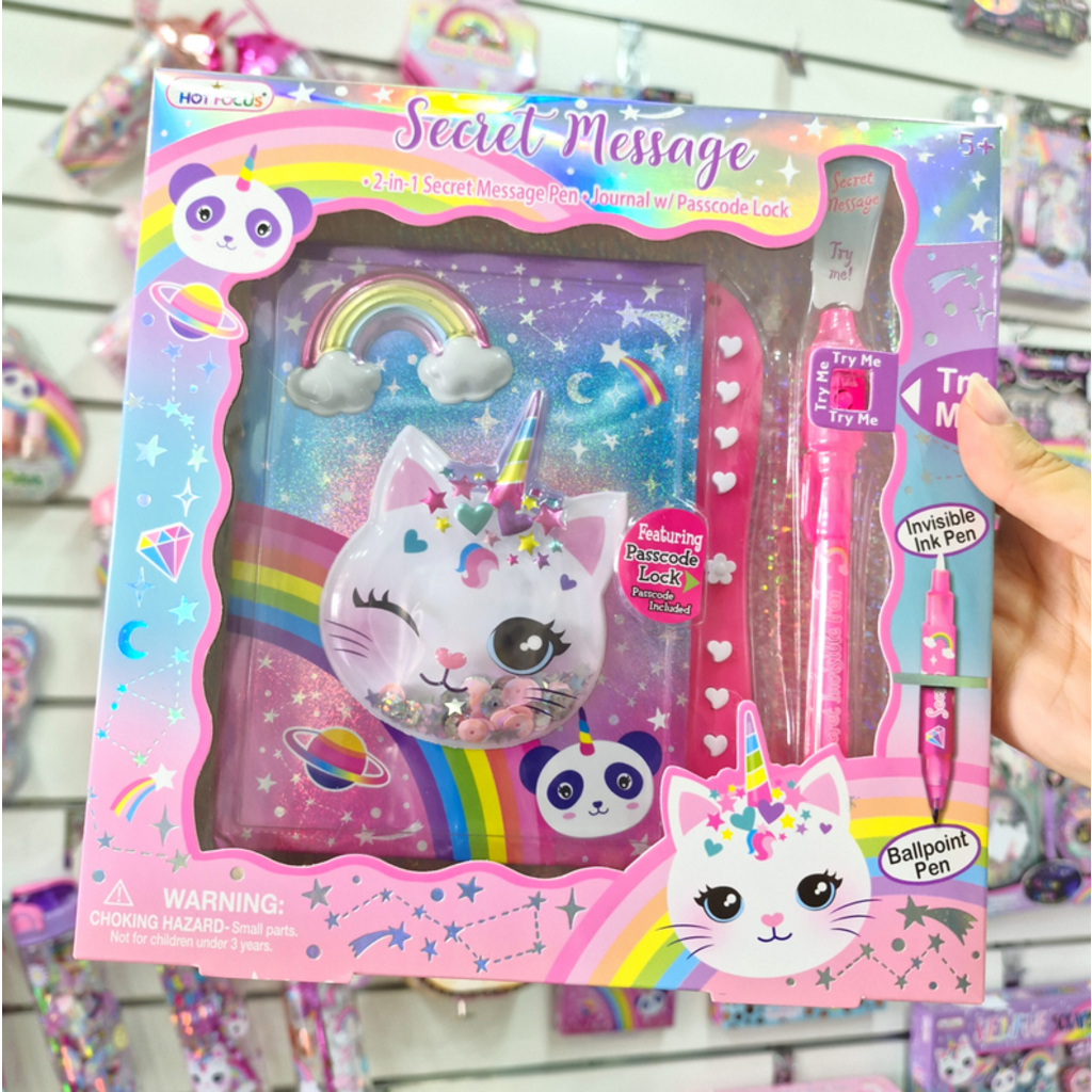 HOT FOCUS CATICORN SECRET MESSAGE SET