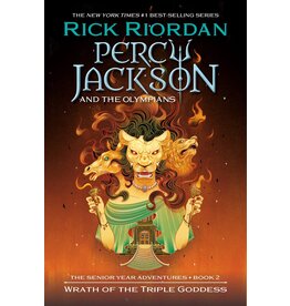 DISNEY HYPERION PERCY JACKSON OLYMPIANS 7 WRATH OF TRIPLE GODDESS HB RIORDAN