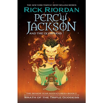 DISNEY HYPERION PERCY JACKSON OLYMPIANS 7 WRATH OF TRIPLE GODDESS HB RIORDAN