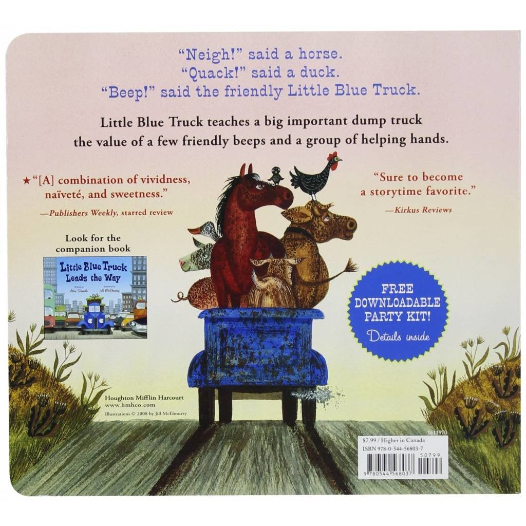 HOUGHTON MIFFLIN LITTLE BLUE TRUCK