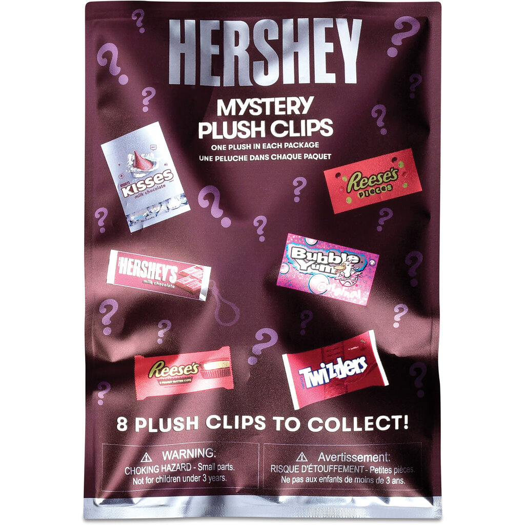 HERSHEY HERSHEY MYSTERY PLUSH CLIPS**