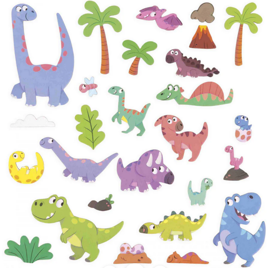 JURATOYS MAGNETI STORIES DINOSAURS