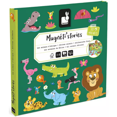 JURATOYS MAGNETI STORIES AFRICAN ANIMALS