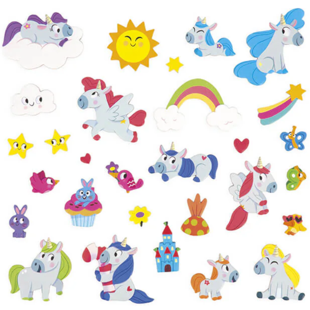 JURATOYS MAGNETI STORIES UNICORNS