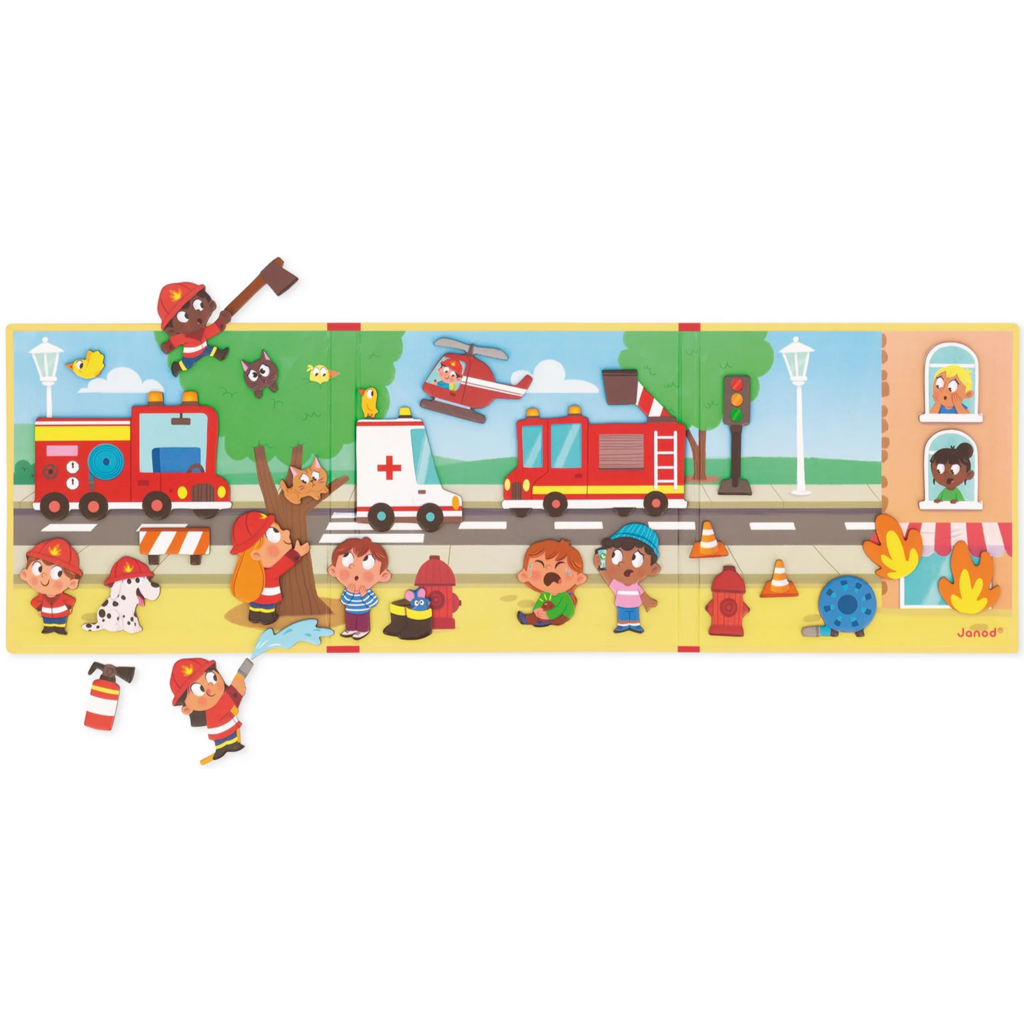 JURATOYS MAGNETI STORIES FIREFIGHTERS