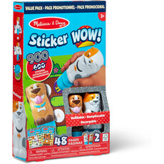 STICKER WOW! STICKER WOW! ACTIVITY PADS & STICKER STAMPERS PETS**
