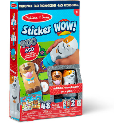 STICKER WOW! STICKER WOW! ACTIVITY PADS & STICKER STAMPERS PETS**