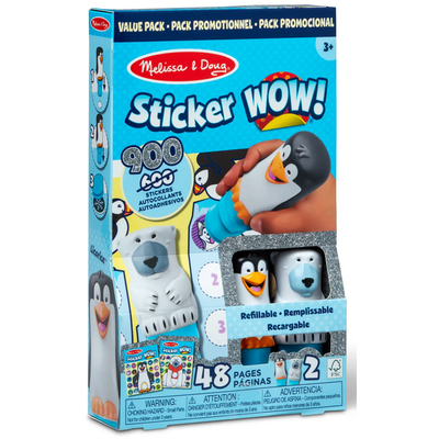 STICKER WOW! STICKER WOW! ACTIVITY PADS & STICKER STAMPERS WINTER**