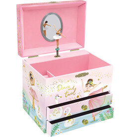GIGGLE AND HONEY BALLERINA MUSICAL JEWELRY BOX