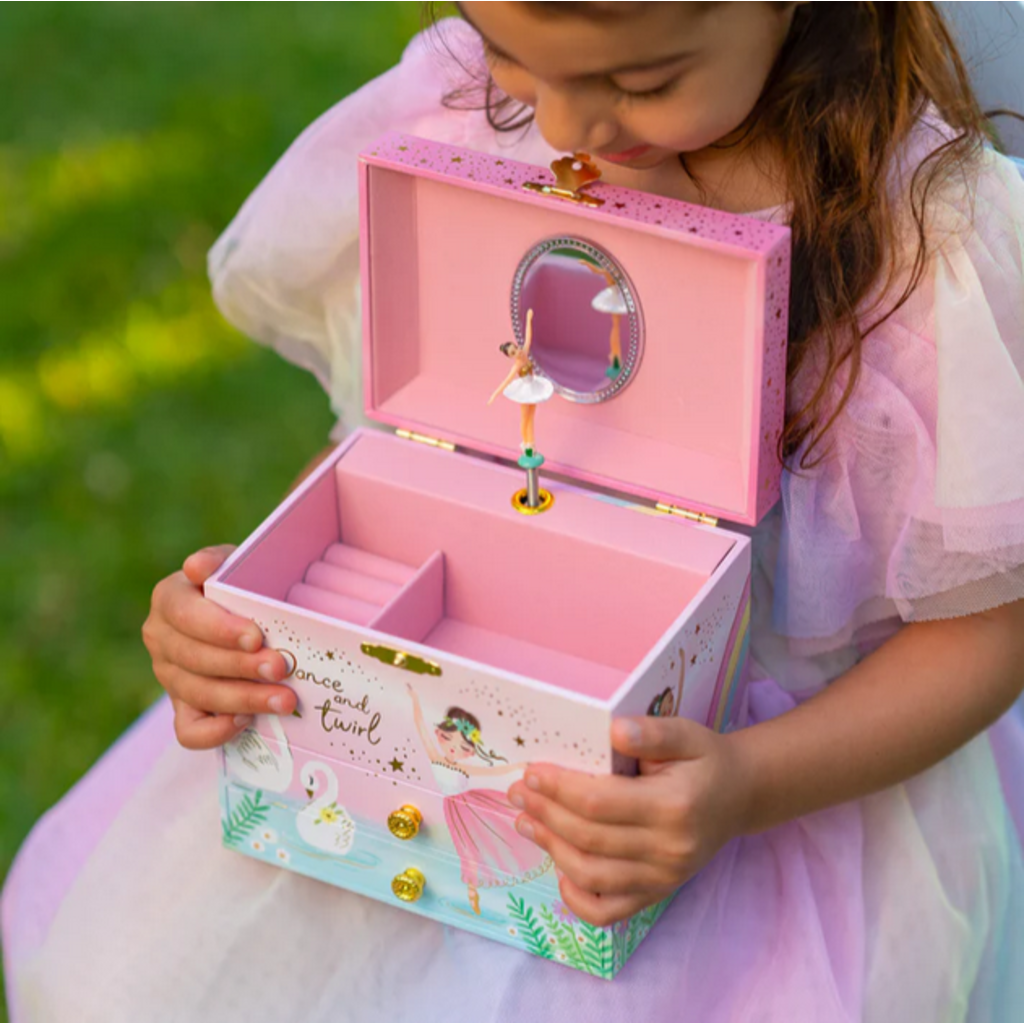 GIGGLE AND HONEY BALLERINA MUSICAL JEWELRY BOX