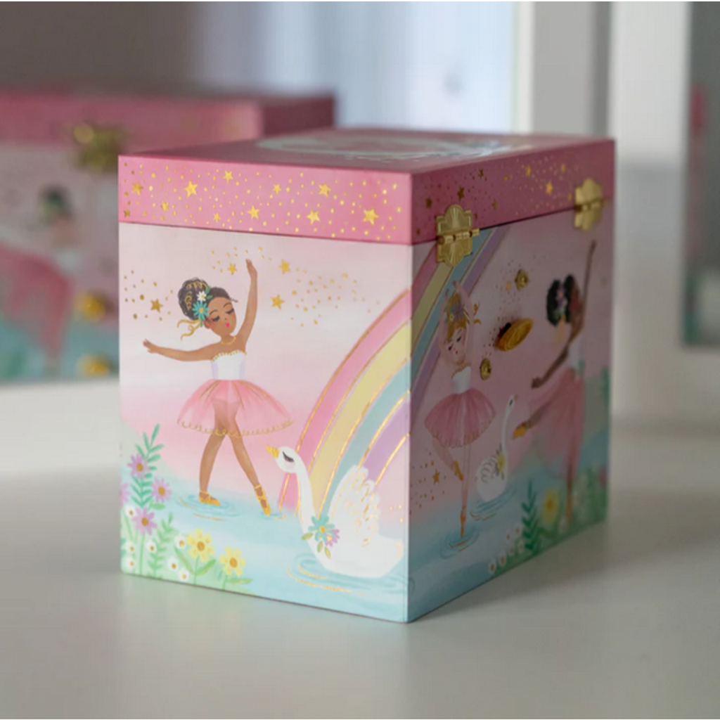 GIGGLE AND HONEY BALLERINA MUSICAL JEWELRY BOX