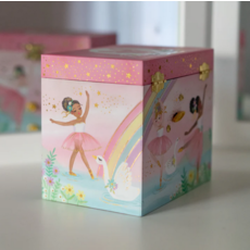 GIGGLE AND HONEY BALLERINA MUSICAL JEWELRY BOX