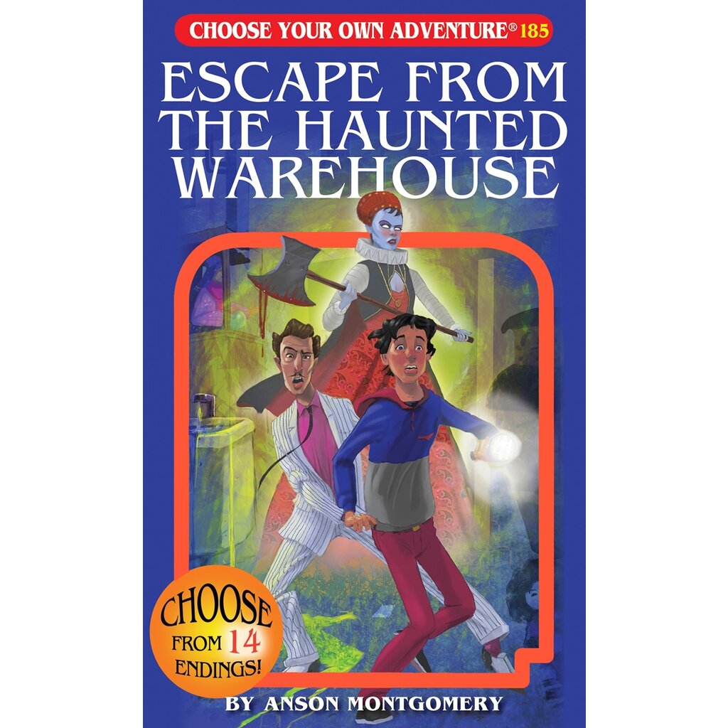 CHOOSECO CHOOSE YOUR OWN ADV: ESCAPE FROM HAUNTED WAREHOUSE PB MONTGOMERY
