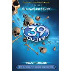 SCHOLASTIC 39 CLUES 1 MAZE OF BONES HB RIORDAN*