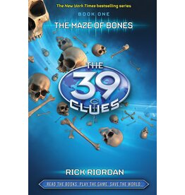 SCHOLASTIC 39 CLUES 1 MAZE OF BONES HB RIORDAN
