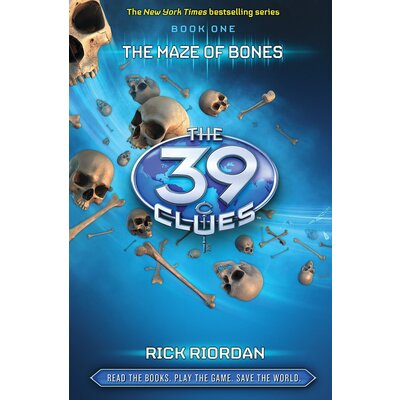 SCHOLASTIC 39 CLUES 1 MAZE OF BONES HB RIORDAN
