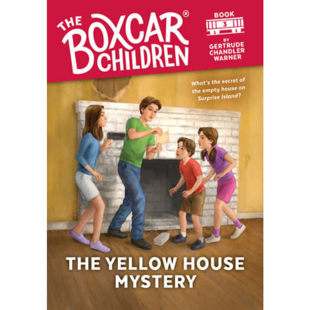 ALBERT WHITMAN BOXCAR CHILDREN 3 YELLOW HOUSE MYSTERY PB WARNER
