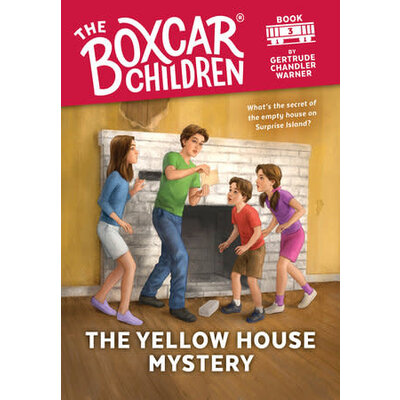 ALBERT WHITMAN BOXCAR CHILDREN 3 YELLOW HOUSE MYSTERY PB WARNER