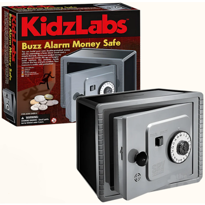 THE TOY NETWORK BUZZ ALARM MONEY SAFE**